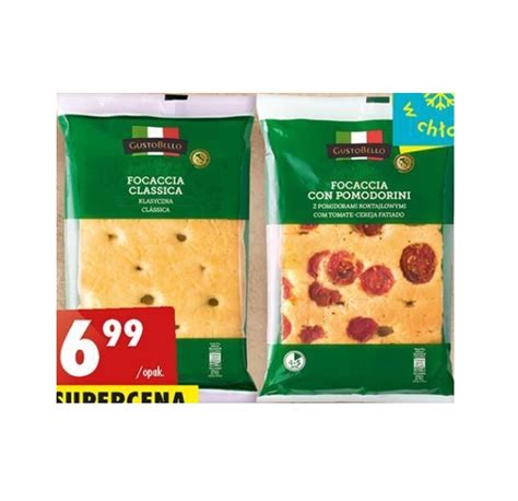 Focaccia Biedronka opinie cena skład