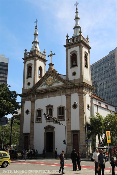 Rio de Janeiro Igreja de Santa Luzia Imagem Patrimônio Espiritual