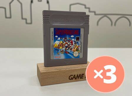 X Handgemaakte Gameboy Game Display Stand Met Gameboy Logo Gameboy