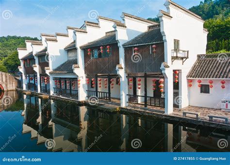 South of China Ancient Architecture Stock Image - Image of province