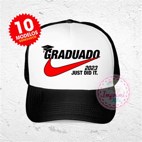 Plantillas Gorras Egresados Sublimar Graduación Diseños 13 IMPRIMIKITS