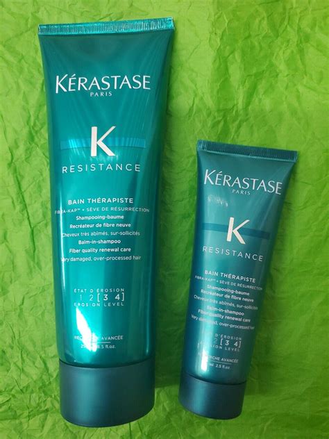 Kerastase Resistance Bain Therapiste Balm In Shamp Oz Peace Free T