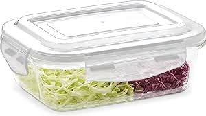 Borosil Klip N Store Rectangular Glass Storage Container With Air Tight