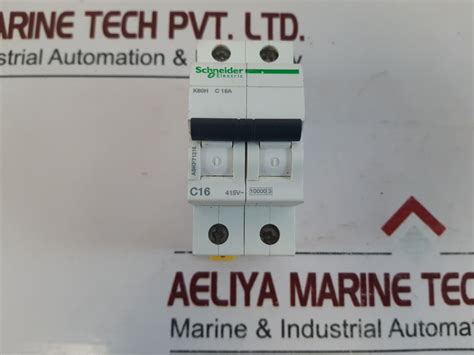 Schneider Electric K60H C16A Circuit Breaker – Aeliya Marine Tech®