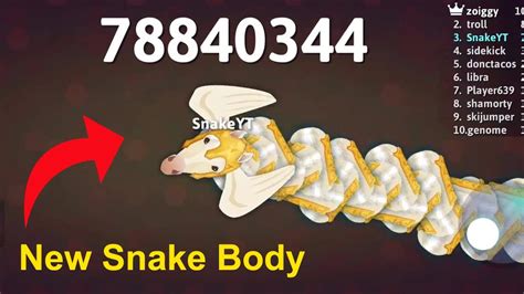 SNAKE IO MOD MENU GAME PLAY WALL HACK EPIC SNAKE IO GAMEPLAY