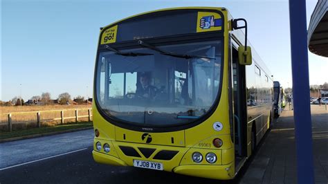 First York Wright Volvo B7RLE YJ08 XYB 69363 On 59 Park And Ride