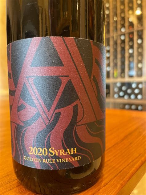 2020 Arizona Stronghold Vineyard Syrah Golden Rule Vineyard USA