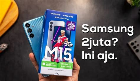 Unboxing Samsung Galaxy M15 5g Ponsel 5g Murah Dengan Dengan