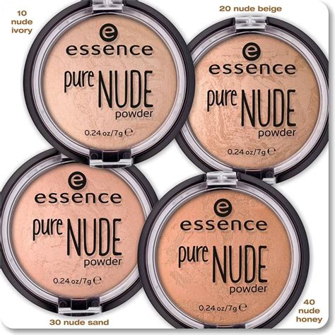 Essence Cosmetics Hi Beauties Mit Den Vier Neuen Pure NUDE Powders Wird Eure Haut Mattiert