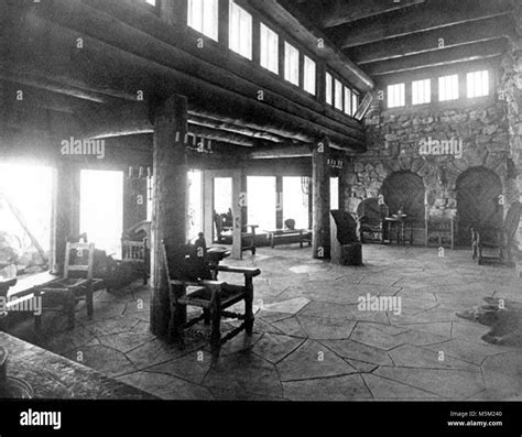 A Grand Canyon Historic- Hermits Rest Interior c . Hermits rest living ...