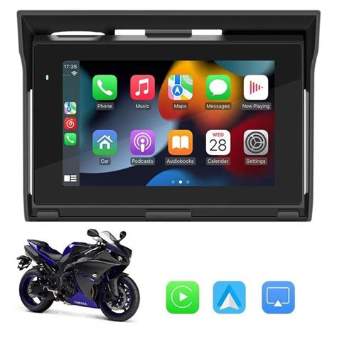 5' дюймов магнитола для мотоцикла (Емкостный сенсорный экран), GPS ...