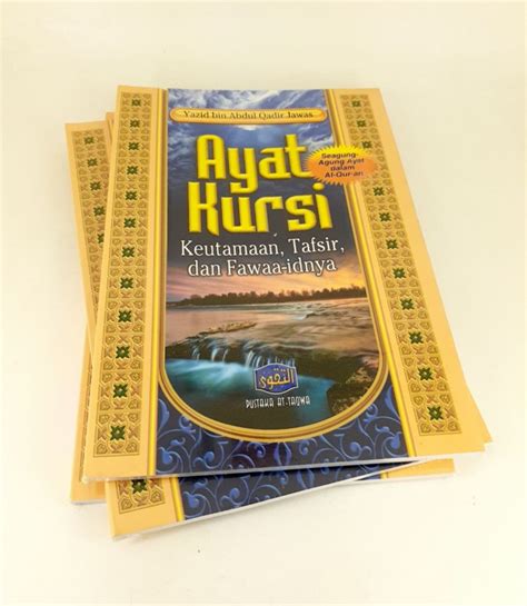 Jual Buku Ayat Kursi Dan Keutamaan Tafsir Dan Fawaid Pustaka At Taqwa