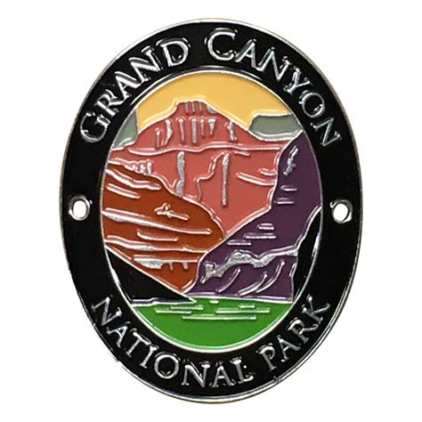 Grand Canyon National Park Walking Stick Medallion Colorado Etsy