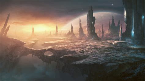 Sci-fi alien planet wallpaper, stellaris, alien world HD wallpaper ...