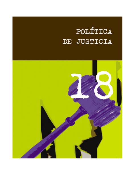 18 Poltica De Justicia