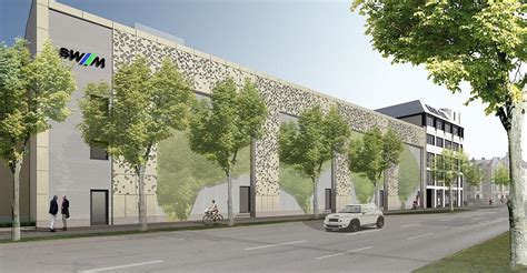 Neues Umspannwerk An Der Landshuter Allee Rger Um Fassade