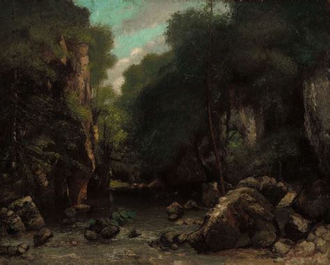 Gustave Courbet The Valley Of Les Puits Noir 1956 762 Art