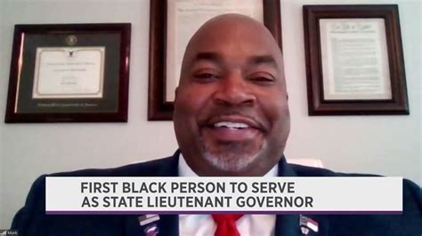 Mark Robinson to Serve as First Black Lieutenant Governor