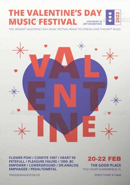 Download The Valentines Day Music Flyer Template Ffflyer