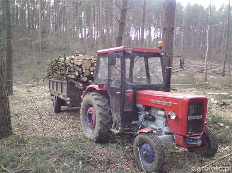 Obraz Ciagnik Ursus C Przyczepa Jednoosiowa Galeria