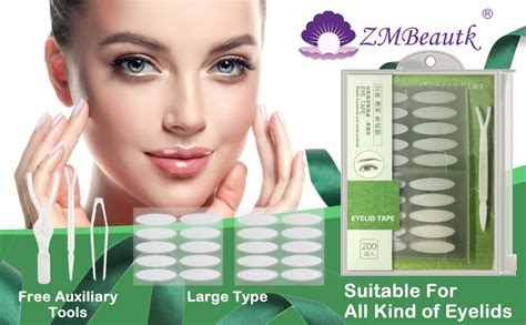 Zmbeauty Pairs Natural Invisible One Side Eyelid Tape Stickers