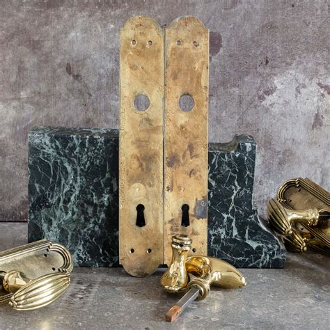 Nineteenth century French door handles by 'H. Dandois' - LASSCO