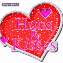 Animated Hugs And Kisses Gif