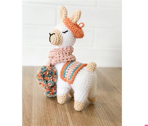 Louisa Llama Crochet Amigurumi PDF Pattern Etsy