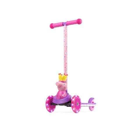 Peppa Pig 3D Light Up Deck and Wheels Scooter – RideVoyager