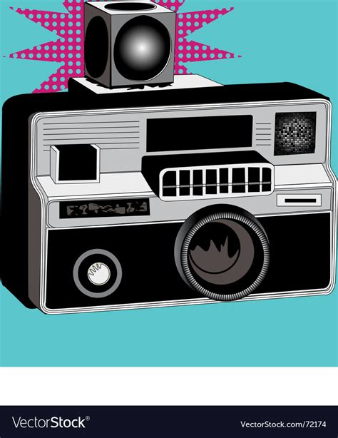 Vintage camera Royalty Free Vector Image - VectorStock