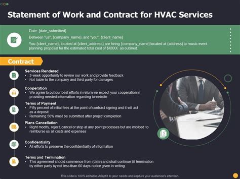 Hvac Services Proposal Powerpoint Presentation Slides Presentation