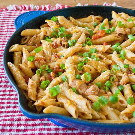 Barbecue Chicken And Penne Skillet Real Mom Kitchen