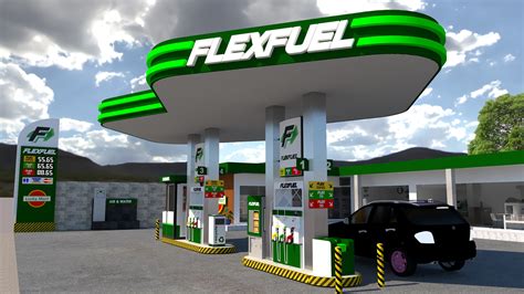 Gas Station Proposed Layout on Behance