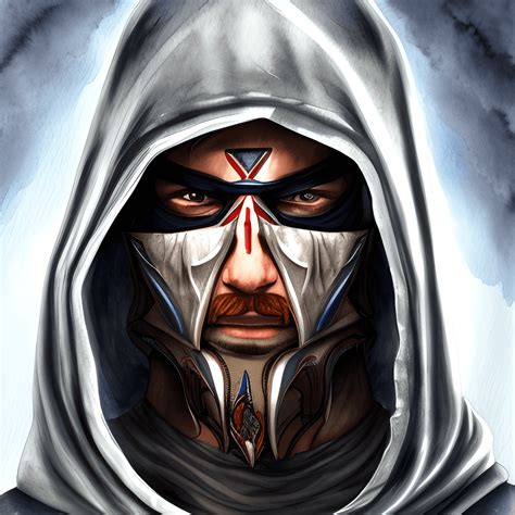 Master Assassin Wearing A Hood Graphic · Creative Fabrica