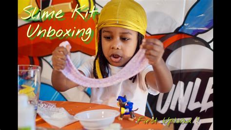 Nickelodeon Slime Kit Unboxing [with Mom] Youtube