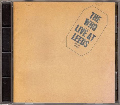 The Who – Live At Leeds – CD (Album, Reissue + 2 more), 1995 [r16236208