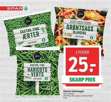 Gestus Gr Ntsager Tilbud Hos Spar