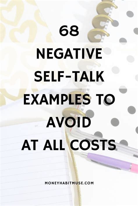 Negative Self Talk Examples To Avoid For A Positive Mindset Artofit