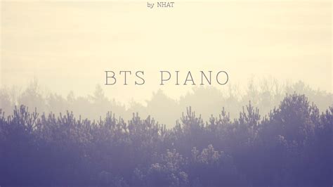 BTS Piano 1 Hour BTS Piano For Sleeping And Studying YouTube