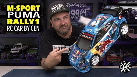 CEN M Sport Puma Rally1 Officially Licensed 1 8 RC Rally Car Unboxing