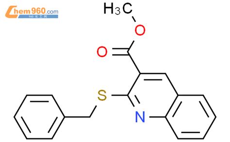 65764 10 5 3 Quinolinecarboxylic Acid 2 Phenylmethyl Thio Methyl