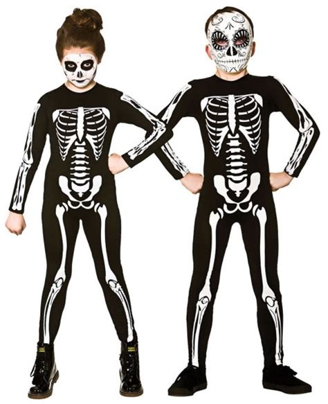 D Guisement Squelette Enfant Bones Enfant Party Fr