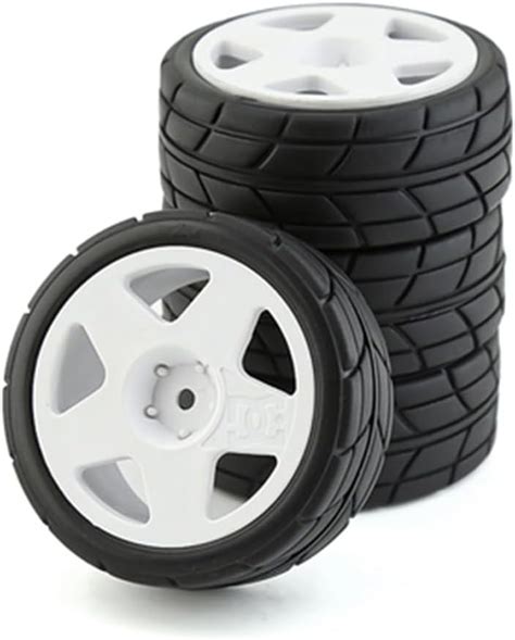 Amazon Chanmoo Rc Racing Rally Tires Mm Hex Wheels Rims And