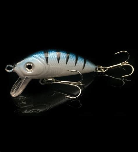 Paquete x 5 Señuelos Duros Pesca Deportiva Tipo Mini CrankBait Sabaleta