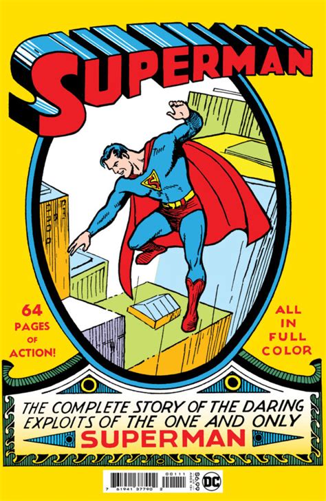 Superman 1 Facsimile Edition Coming From Dc 13th Dimension Comics