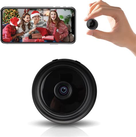 Amazon.com: Bagandcute Cámaras ocultas -WiFi inalámbrica -Nanny Cam