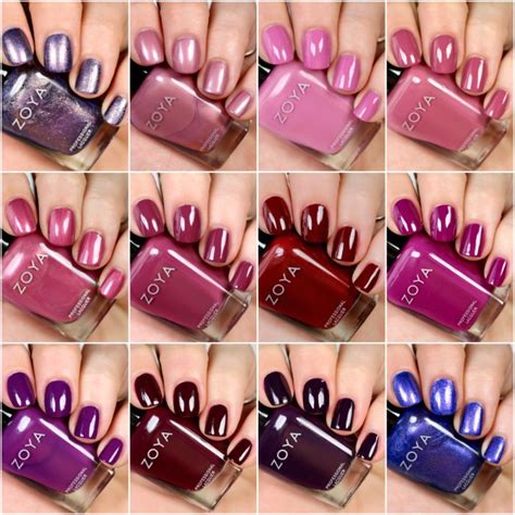 Zoya Element Collection Fall 2018 The Feminine Files Zoya Nail Polish Zoya Nail Zoya