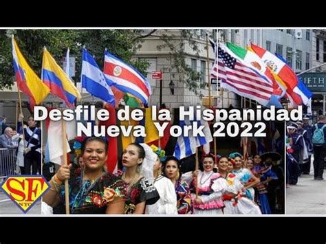 Hispanic Day Parade NYC Desfile De La Hispanidad De NY YouTube