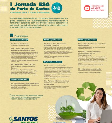 Sopesp Spa Promove I Jornada Esg Do Porto De Santos De A