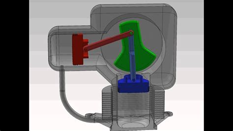 Alpha Type Stirling Engine